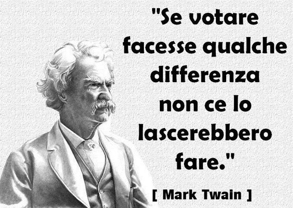 Mark Twain e il governo Letta