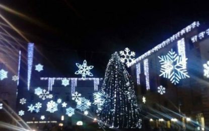 Giochi di luce a Todi, il Natale in tempo di Covid